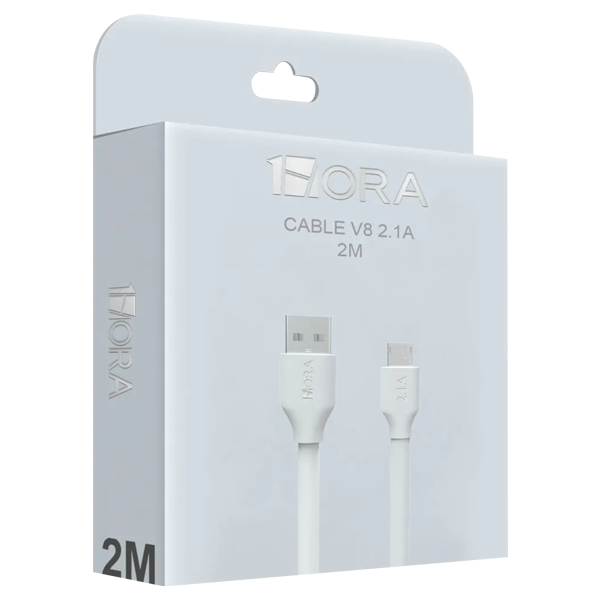 Dale poder a tus dispositivos con el Cable USB de 2 metros Turbo Carga 1Hora